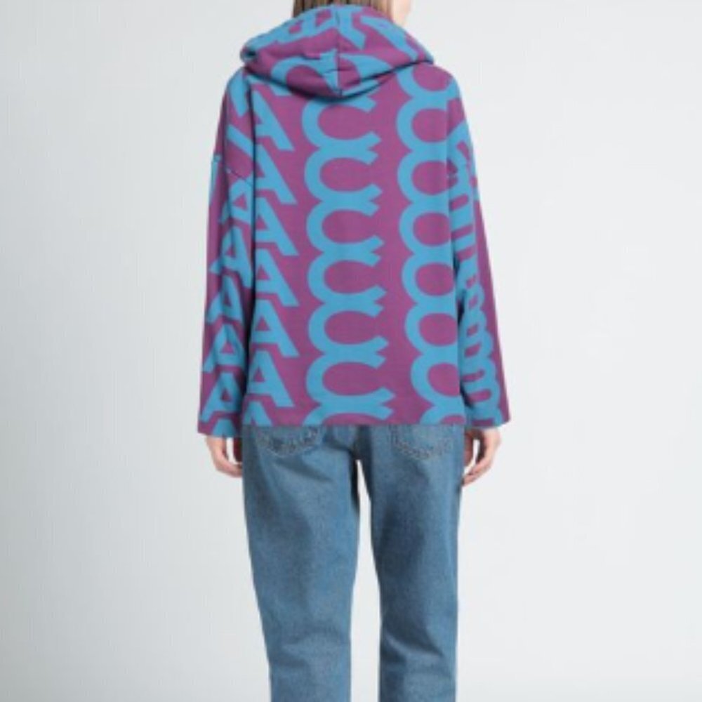 Marc Jacobs Monogram Jumbo logo oversized hoodie -Only S - Picture 4 of 4